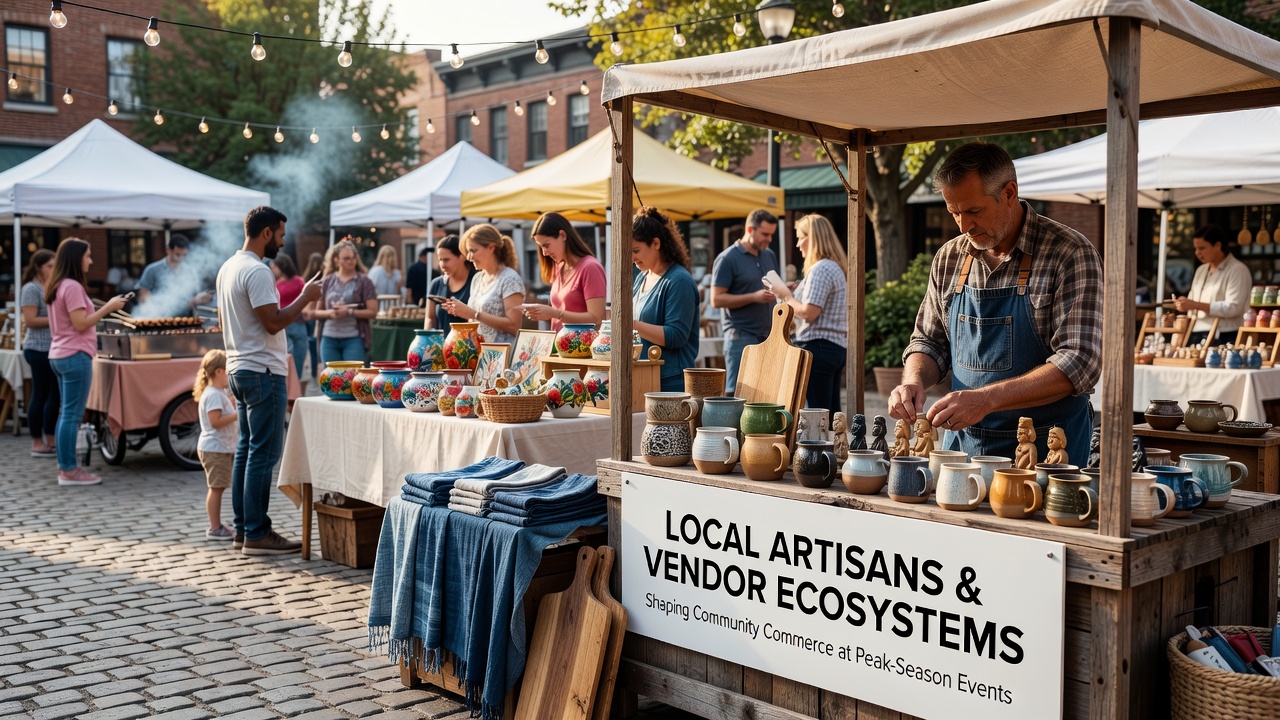 How Local Artisans Shape Vendor Ecosystems at Peak-Season Outdoor Events